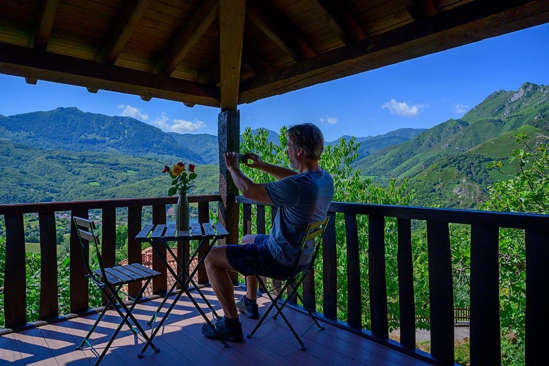 La Xamoca Apartamentos Rurales Campiellos ภายนอก รูปภาพ